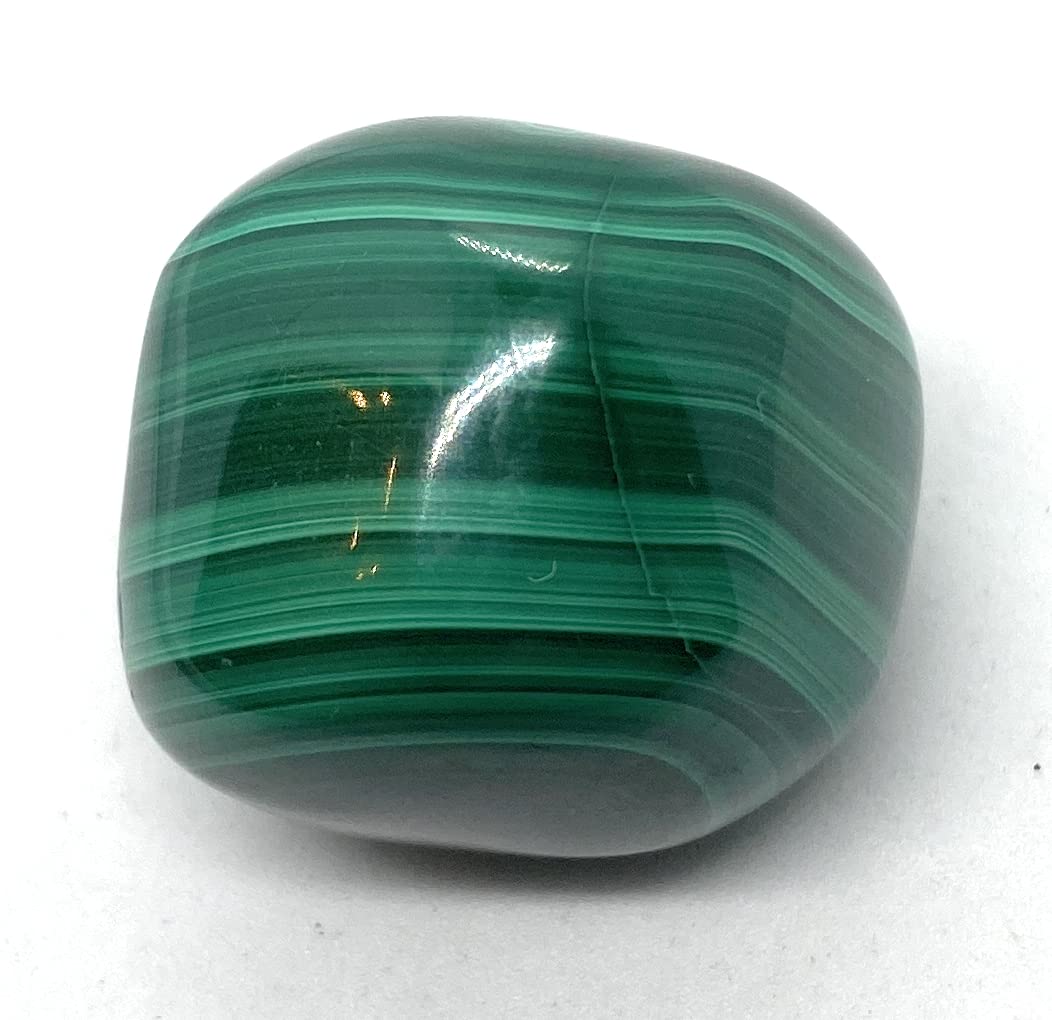 Malachite Medium Crystal Tumbled Stone - 1 Pc