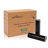 Desktop Thermal Transfer Ribbons -Enhanced Wax, 8