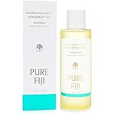 PURE FIJI Nourishing Exotic Coconut Body Oil, Moringa (7.7 fl oz/230ml)