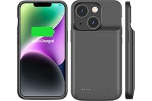 TAYUZH Battery Case for iPhone 14/14 Pro, Rechargeable Charging Case Compatible with iPhone 14/14 Pro, 7000mah (Black)