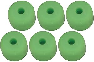 Pine Ridge Archery Nitro Button (Pack of 6), Lime Green