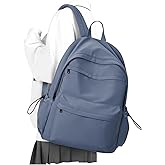 VECAVE School Backpack College High School Bags backpack for Boys Girls Teens Waterproof Bookbag Casual Lightweight Travel Rucksack Daypack Backpacks for Men Women BluePurple