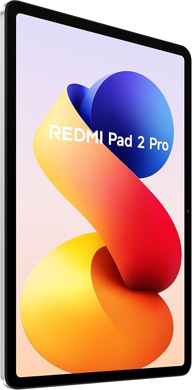 REDMI Pad 2 Pro - Tablet de 12,1" 2,5K (Snapdragon 7s Gen 4, 6GB de RAM, 128GB de ROM, WiFi 6 + Bluetooth 5,3, bateria de 12000 mAh, carregador não incluído), prateado (versão ES)