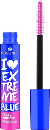 Essence I LOVE EXTREME BLUE Mascara 12ml Ultra Blue Volume Curling view 1