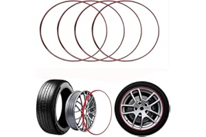 The Wheel Protector, 17-22 inches, Avoid Using The Collision-Modal Wheel Decoration Ring, 4 Alloy Wheel Protectors, Suitable 