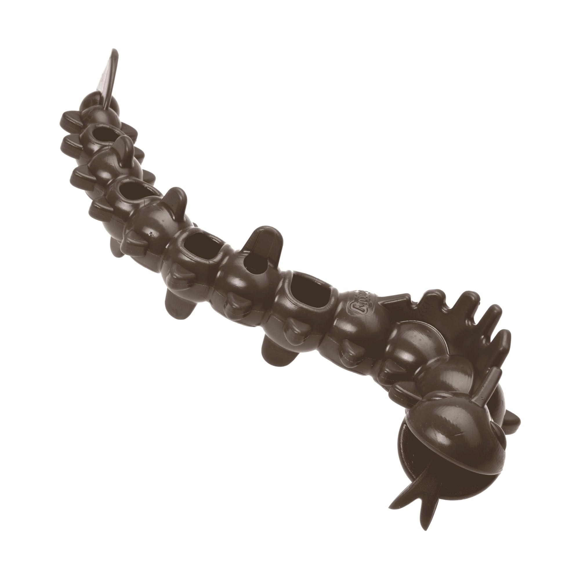 ECOMFY Olive Eco Chew Toys For Dogs |Snacky Worm 24cm|Dog Chew Toys For Aggressive chewers Eco-Friendly Dog Toy - Long-Lasting Fun|Tough Dog Toy For Extreme Chewer|Dental Health, Sustainable Playtime