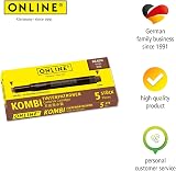 Online Double-Sided Pen Ink Cartridges Brown 5 Pack Universal Refills for view 7