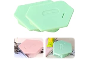 BSSYMAY 2PCS Magnetic Seam Guide for Sewing Machine,2025 New Multi-Purpose Tool Polygonal Strong Magnetic Gauge,Polygonal Multifucntional Seam Guide Hemmer with Scale,Magnetic Seam Guide (2pcs Green)