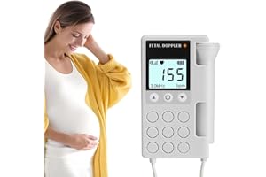 AIRBLASTERS Multi DOPPLEX II-Fetal Doppler Baby Heartbeat Monitor for Home use A01