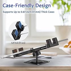 Keuvirya iPad Wall Mount, Universal 360° Rotating