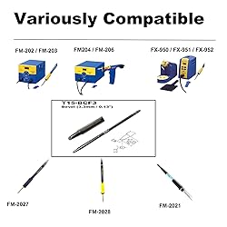 T15-BCF3 Bevel Single Flat 3.3mm Soldering Tip for