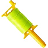 Reloadable Line Reel, Mason Line String Line, 600 Ft Length Nylon Twine, Nylon String for Gardening Or Masonry Tools, Twine String for Gardening, Yellow