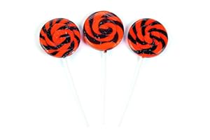 FUN EXPRESS HALLOWEEN SWIRL SUCKERS - Edibles - 12 Pieces
