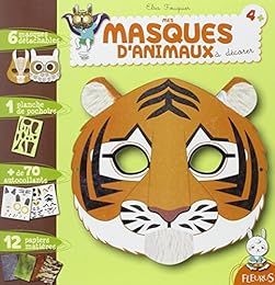 Mes masques d'animaux à décorer
