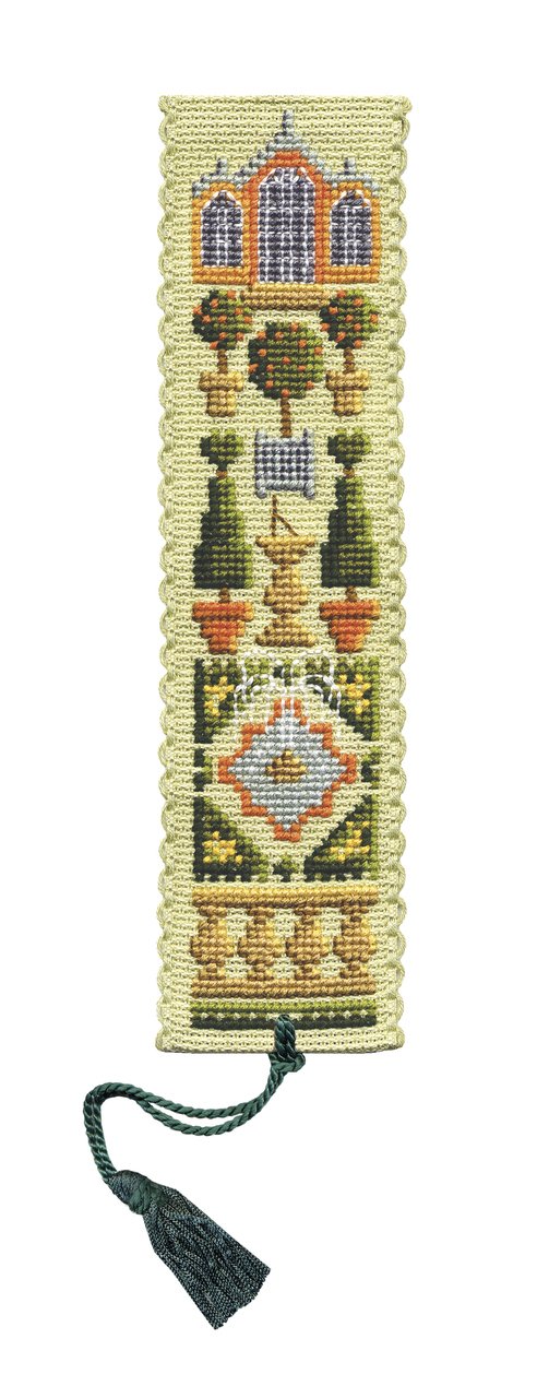Textile Heritage Collection Cross Stitch Bookmark Kit - Orangery