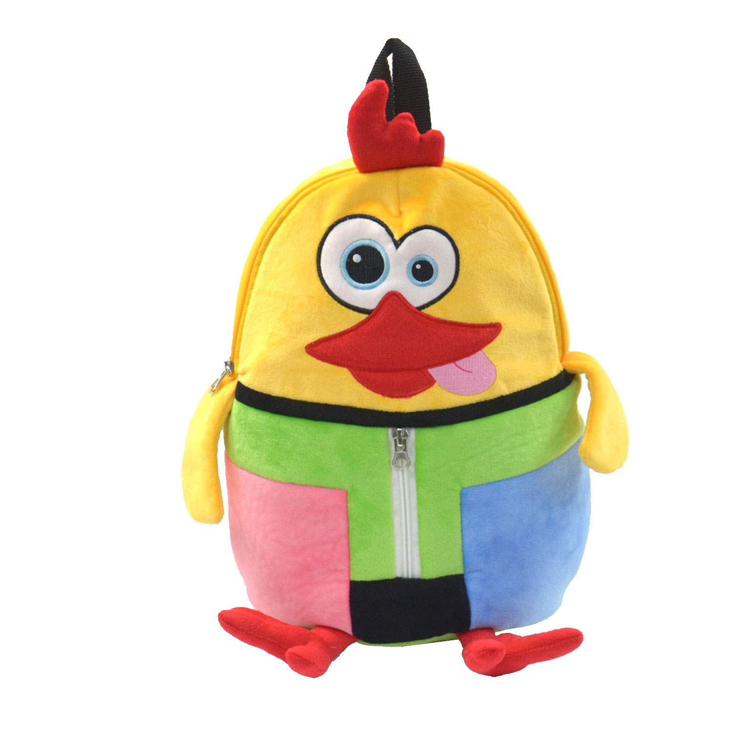 Kögler Rucksack für Kinder, lustiges Huhn, Bunt, wunderbar weich, ca. 45 cm Children's Backpack, cm, Multicolour (Bunt)