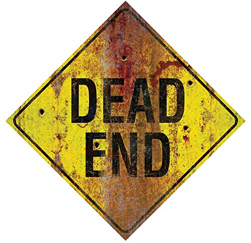 Sunstar Industries Dead End Metal Sign