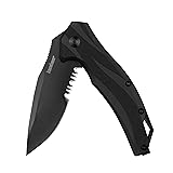 Kershaw Lateral Folding Pocket Knife, Black