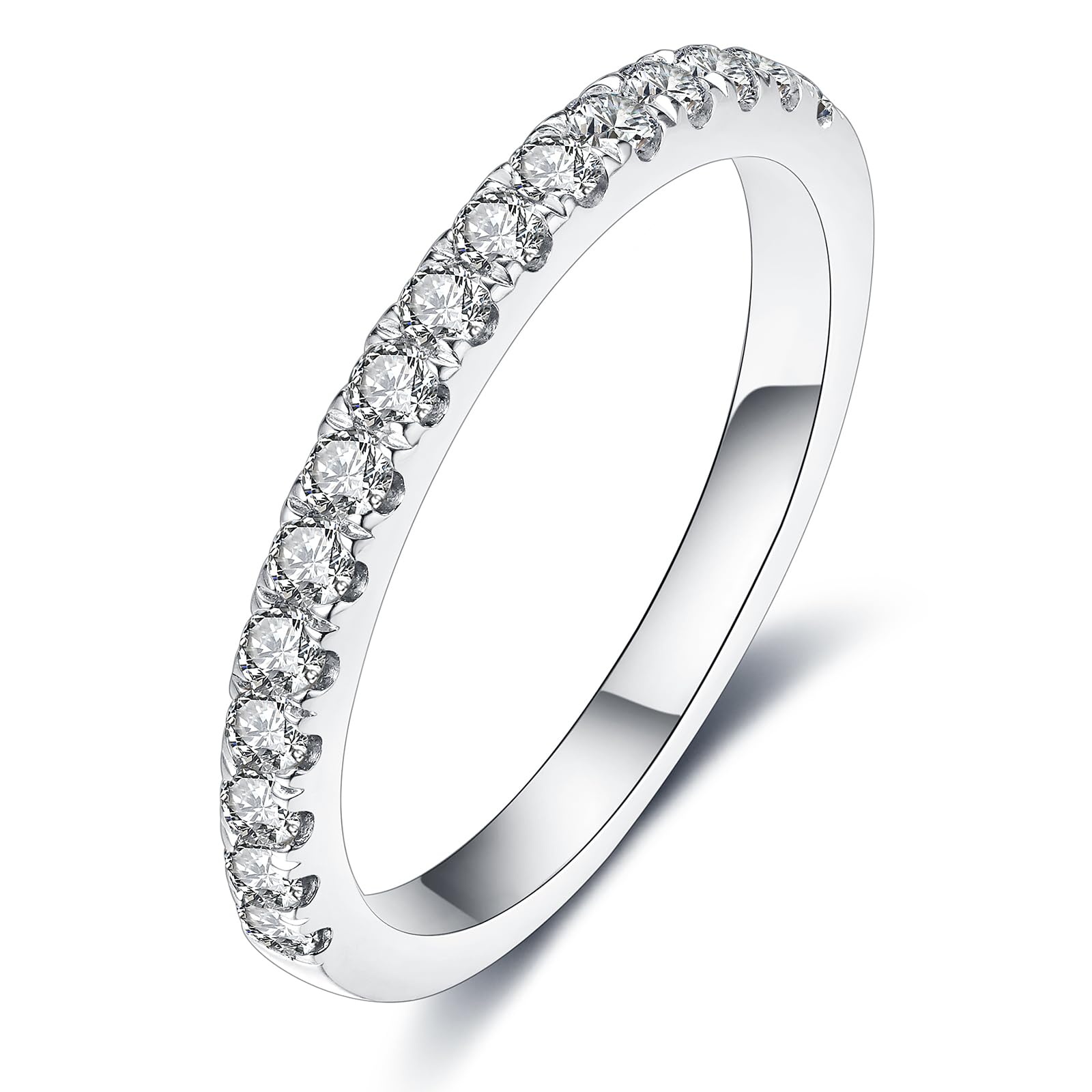 IMOLOVE Lab Grown Diamond Wedding Bands for
