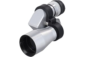 Monocular, 8X Zoom, 20mm Objective Lens, Waterproof, for Hunting, Camping, and Birdwatching(A)