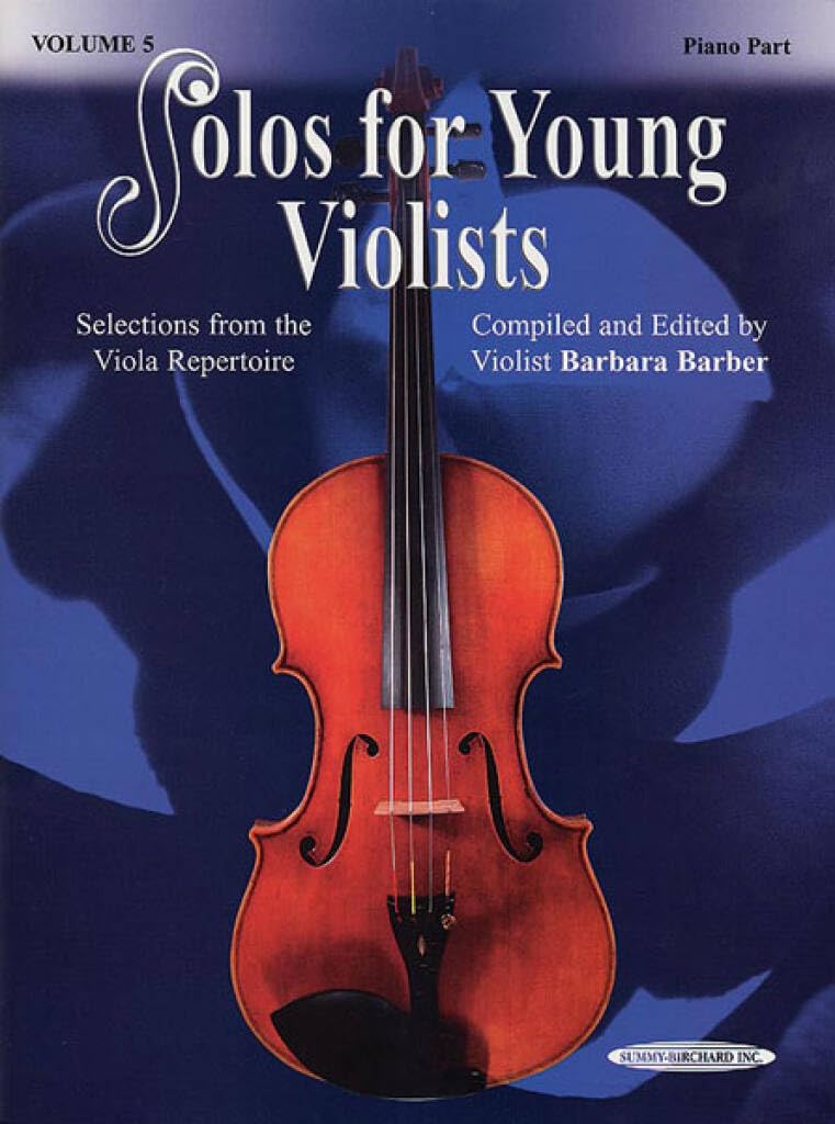 Solos for Young Violists, Vol. 5: Selections from the Viola Repertoire