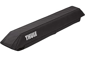 Thule Surf Pad Narrow 20", Minimalist Design to Carry surf & Paddle Boards, Foam Pads Protect Your Board, Not for Square Bars
