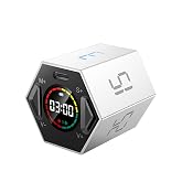 Ticktime T6 Pomodoro Timer Cube for Focus, Study, Work, Task, ADHD, Kitchen | Pomodoro Timer,Quick Flip 3/5/10/15/25/30 min Countdown, Custom Timer &amp; Stopwatch, 3 Reminder Options, Flip to Pause &amp; Resume