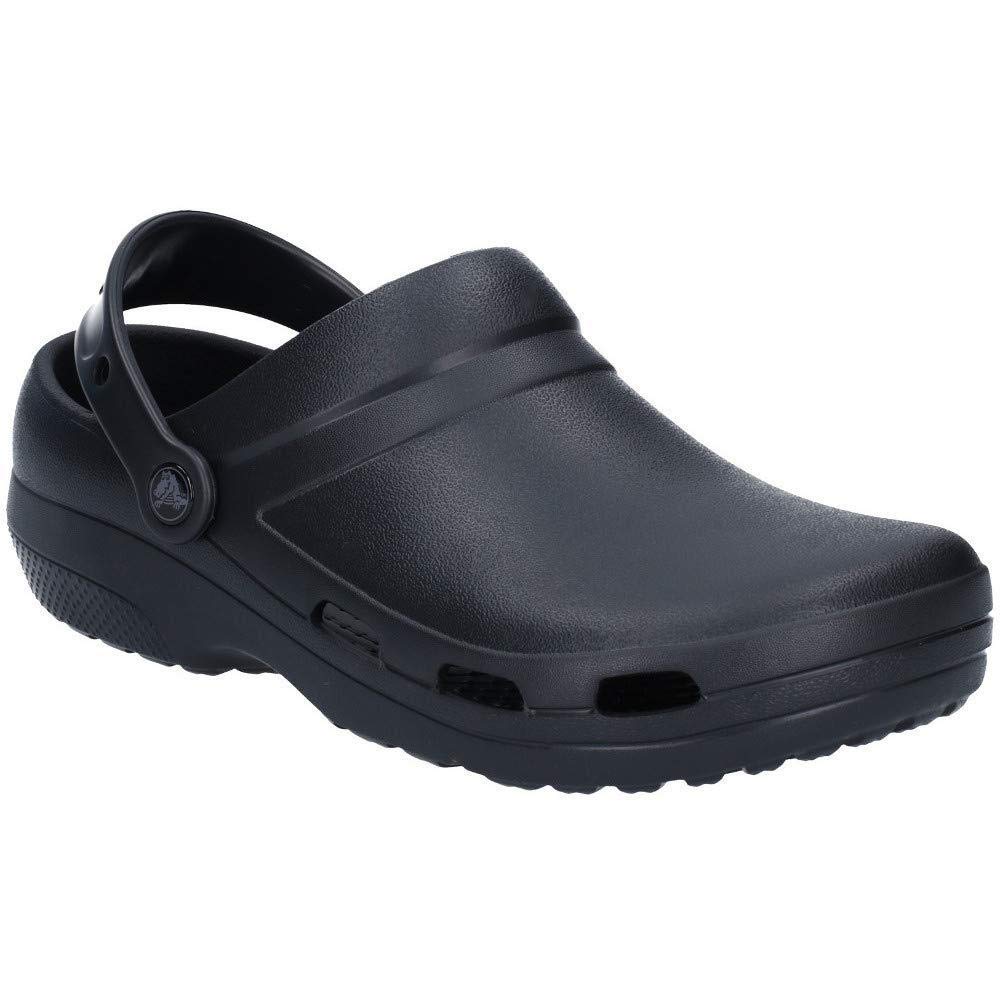 Crocs Men's and Women's Specialist II Vent Clog Work Shoes, Black, 12 Pricepulse