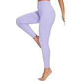 LUOYANXI High Waisted Leggings - No Front Seam Tummy Control for Women Leggings Ribbed Running Gym Yoga Pants