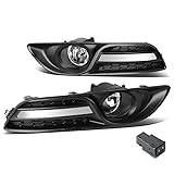 DNA MOTORING FL-ZTL-213-CH Fog Light With Switch