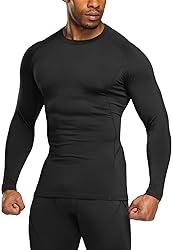 TSLA Men's Thermal Long Sleeve Compression