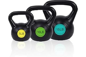 OLIXIS Kettlebell Sets, Strength Training Kettlebells, Weights Set for Women Men