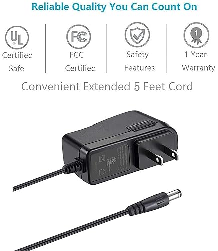 6V Baby Swing Power Cord Compatible with Fisher-Price Cradle Swing