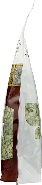 AURORA PRODUCTS ORGANIC SPLIT GREEN PEAS, 24 OZ
