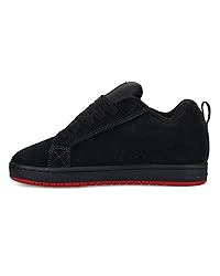 DC Men's Court Graffik SE Skate Sneaker, Dark