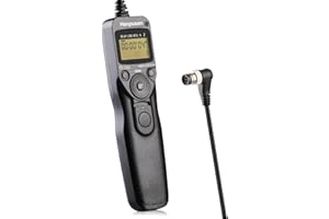 Timer Camera Remote Cable Control with Intervalometer compatible with Nikon D3, D4, D4s, D5, D6, D800, D850, D810, D700, D500
