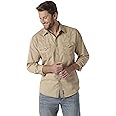 Wrangler Men's Retro Two Pocket Long Sleeve Snap Shirt