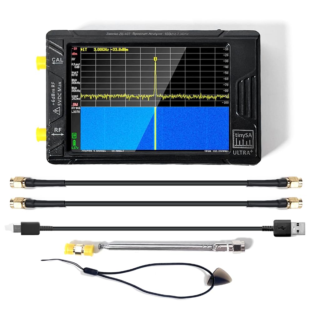 UAHMVVE Spectrum Analyzer Ultra+ 7.3GHz with Signal