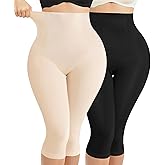 Nebility Compression Leggings for Women Seamless Shapewear Butt Lifting Panties Waist Trainer Tummy Control Thigh Body Shaper