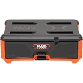 Klein Tools 54844MB MODbox Compact Single Drawer Box, Full Width | Tool Storage Drawer with Ball Bearing Slides, Dividers Included, PVC Foam Mat