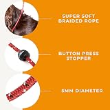 Dog & Field Pro Trialler Slip Lead 4ft Green Rope Training Lead view 2