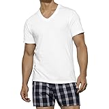 Fruit of the Loom Men's V-Neck Tee (Pack of 5) at Amazon Men’s Clothing ...