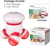 Cotsoco Cordless Mini Massager Handheld Deep Tissue Body Massager 3AAA Battery view 8