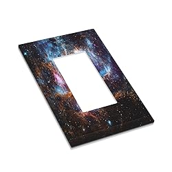Starry Sky Single Rocker Light Switch Cover Outer
