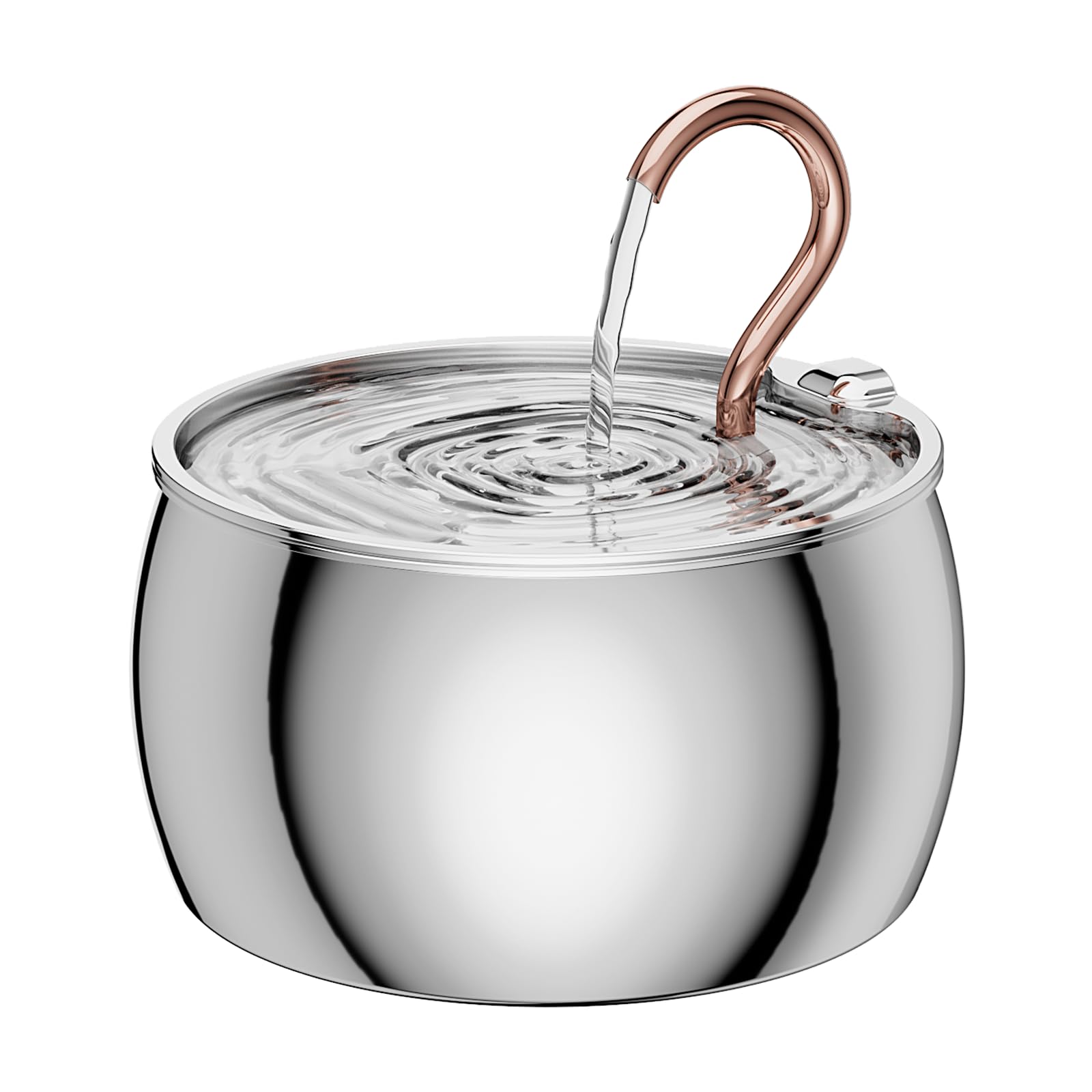 Photo 1 of *MISSING PARTS*
Cat Water Fountain Stainless Steel -2.5L/84oz Gooseneck Kitty Cat Fountain for Drinking Spout - Pet Water Fountain for Cats Inside - Quiet Automatic Cats Water Bowl Dispenser - for Pets& Small Dog