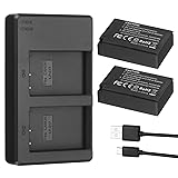 Powerextra LP-E17 Battery 1450mAh and Rapid Dual