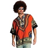 Rubie's Costume Heroes And Hombres Men's Hippie Shirt And Wig