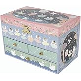 Floss & Rock 43P6389 Enchanted Musical Jewelry Box with 3 Drawers