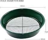 Unibos Metal Riddle Sieve Garden Sieve 3 in 1 Interchangeable Mesh 3/6/12mm view 6