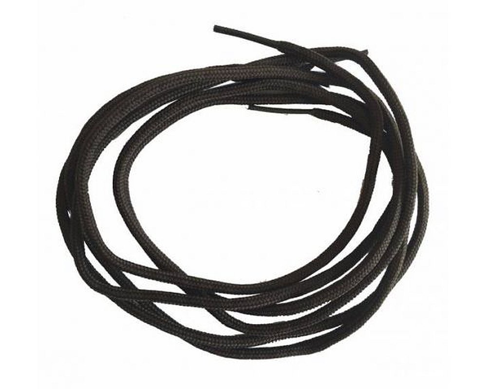 1 pair Collonil laces, round, thick, diameter 3 mm multicolour extra Dunkelbraun